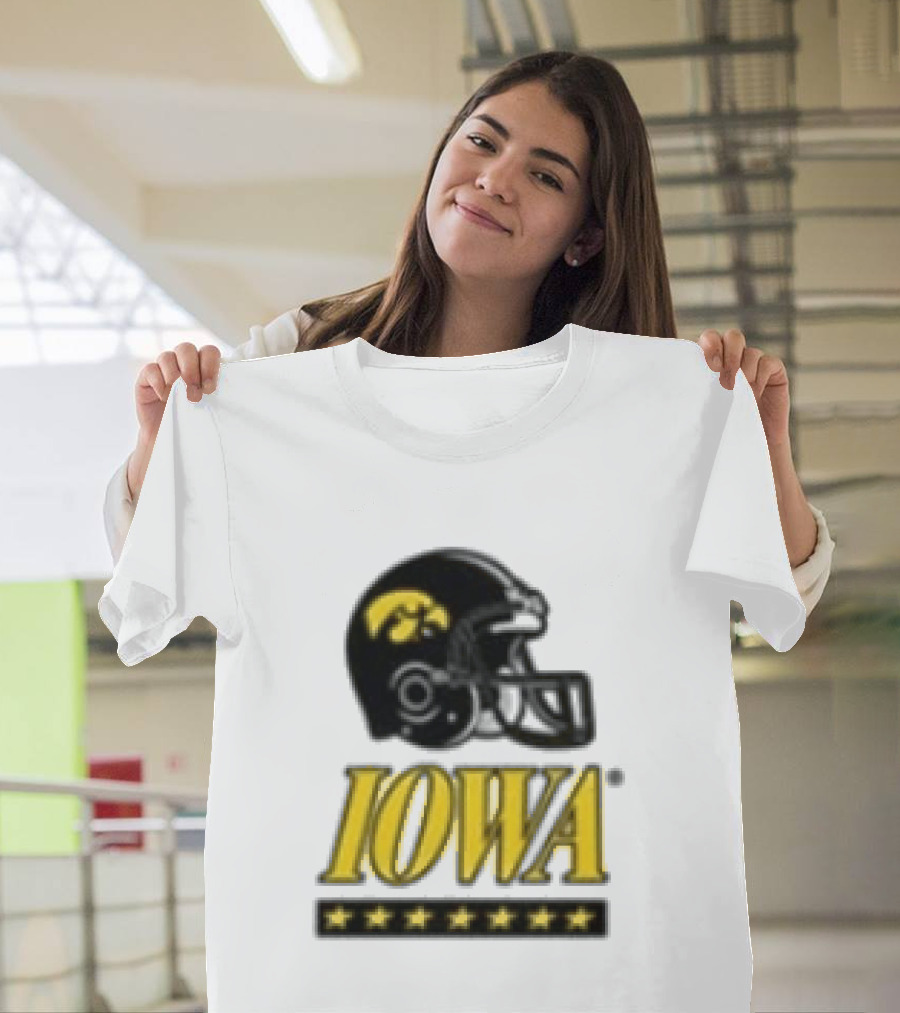 Iowa Hawkeyes Helmet 2026 ESPN College Gameday Runner T-Shirt