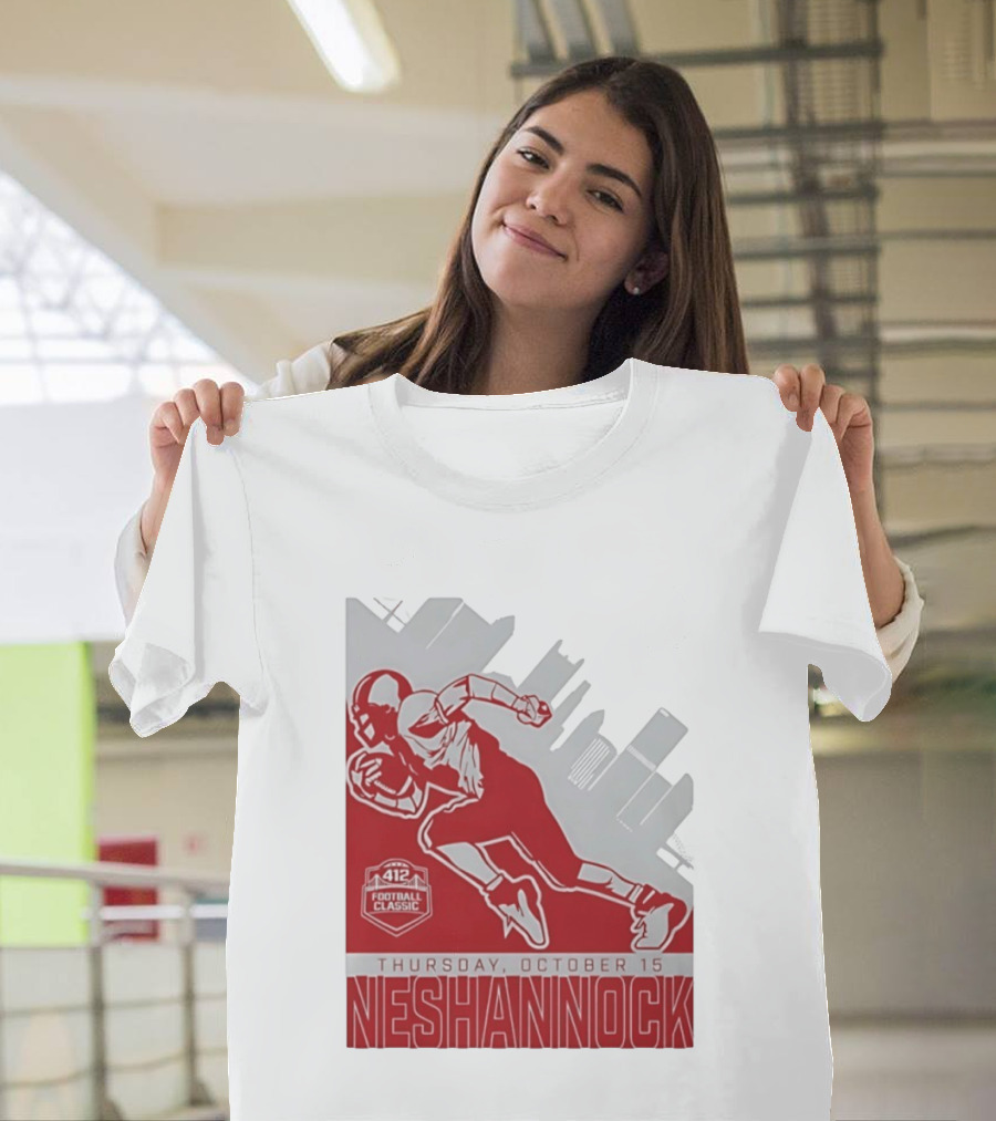 Neshannock 412 Football Classic Thursday October 15 Skyline T-Shirt