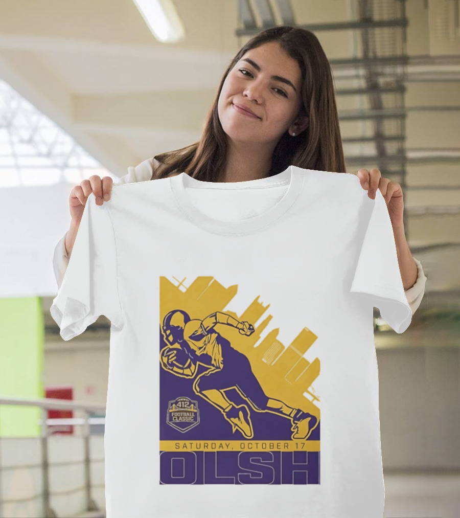 Olsh Football Classic Saturday October 17 City Skyline T-Shirt