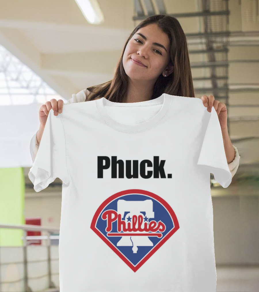 Phuck Phillies Baseball Meme Liberty Bell T-Shirt