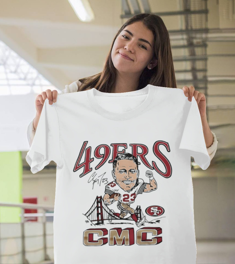 San Francisco 49ers CMC Caricature 23 T-Shirt