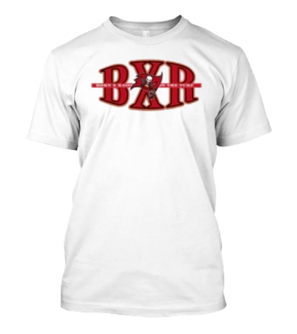 Tampa Bay Buccaneers BXR Born X Raised Block Letter T-Shirt