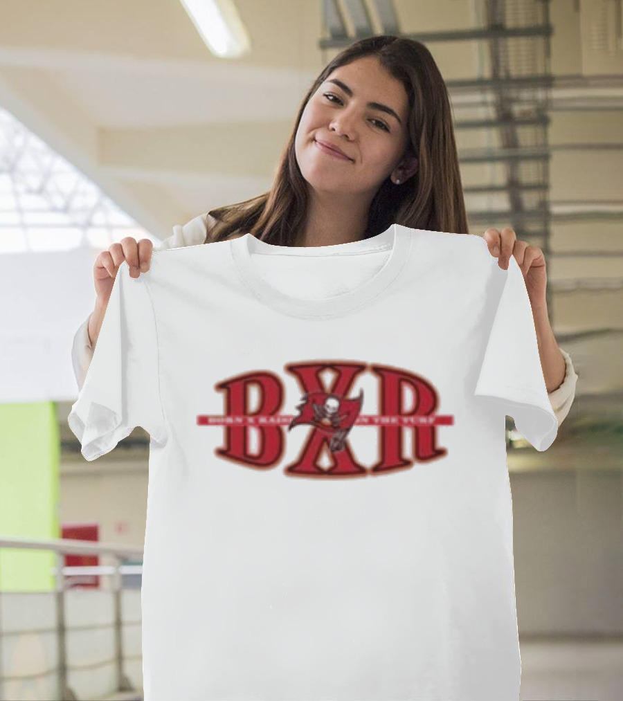 Tampa Bay Buccaneers BXR Born X Raised Block Letter T-Shirt