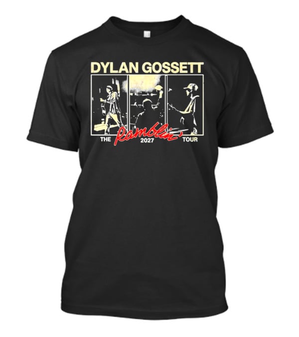 Dylan Gossett Ramblin 2027 Tour T-Shirt