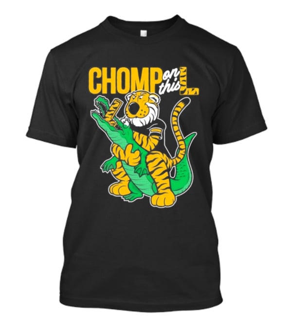 Missouri Chomp On This L Tiger And Alligator Face Off T-Shirt