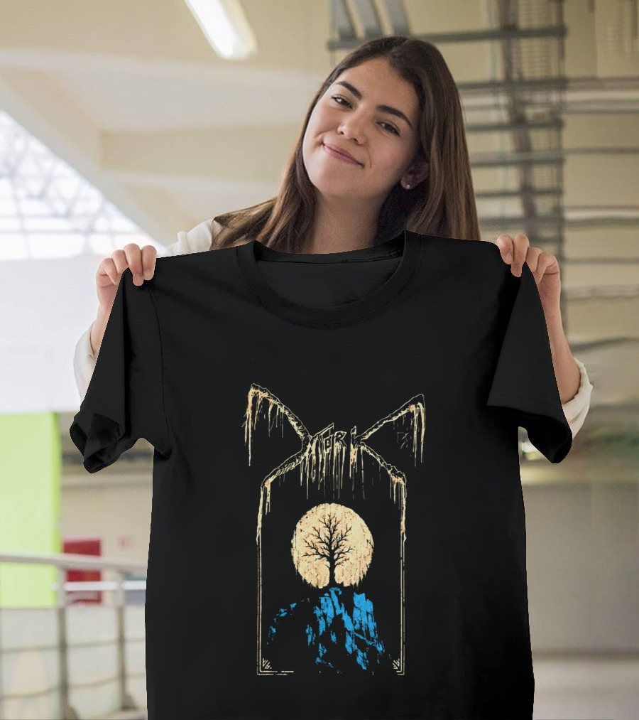 Mork European Tour 2026 Tree And Mountain T-Shirt