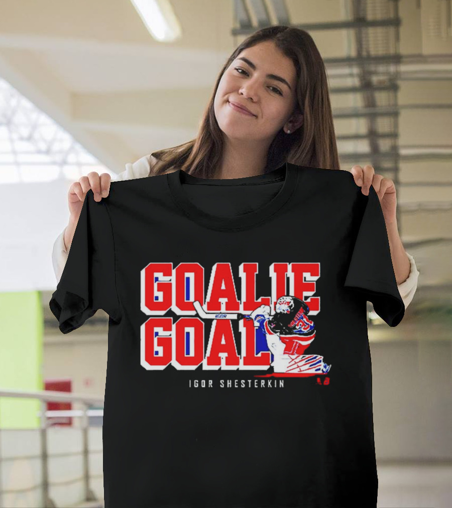 Goalie Goal Igor Shesterkin New York 31 T-Shirt
