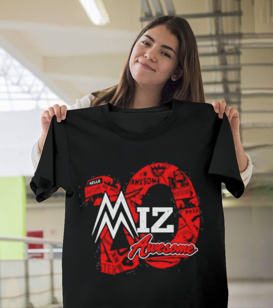 Miz Awesome 20 Years Anniversary Celebration WWE T-Shirt