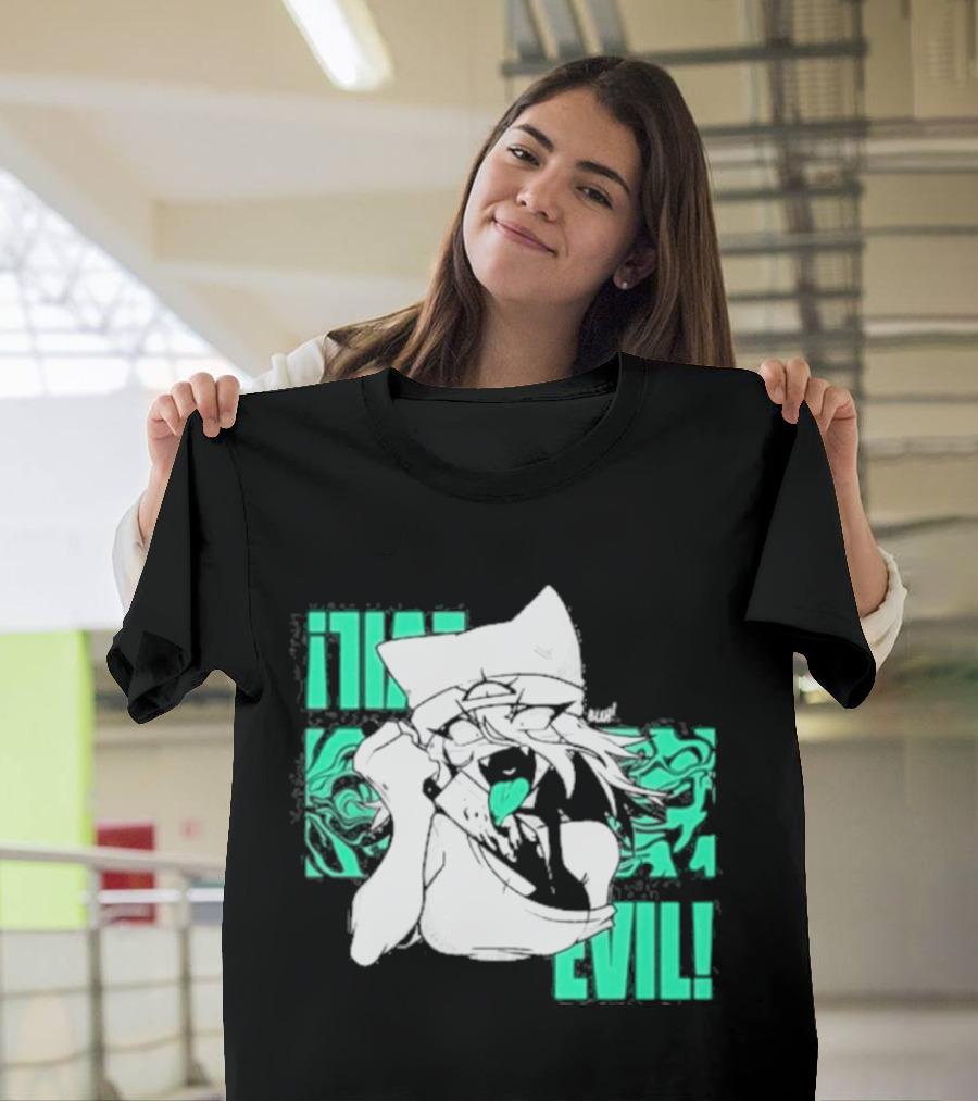 Issbrokie Neon Glow EVIL! Mysterious Aura Transformation T-Shirt