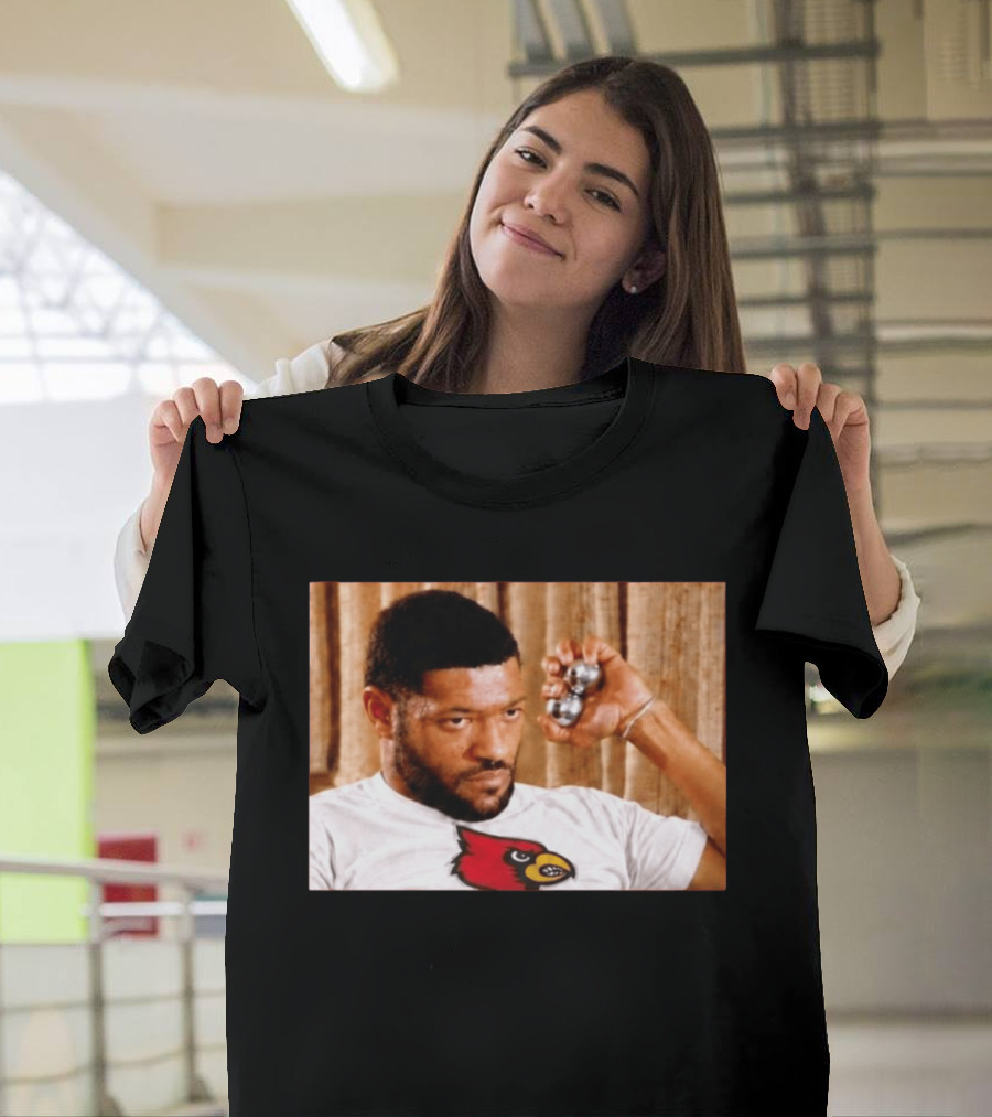 Laurence Fishburne Louisville Cardinals Mood Team Spirit T-Shirt