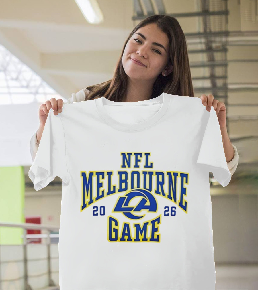 Los Angeles Rams NFL Melbourne Game 2026 T-Shirt
