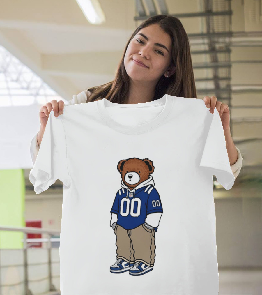 Indianapolis Colts Teddy Bears NFL London Games 2026 T-Shirt