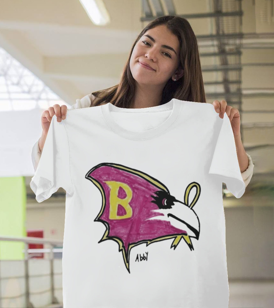 Ravens B Logo Child Drawing By Abiy T-Shirt