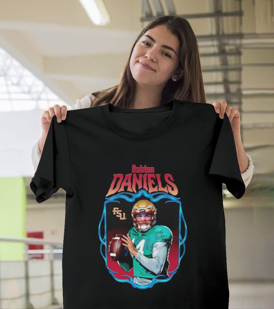 Ashton Daniels FSU Florida State Seminoles Football NCAA T-Shirt