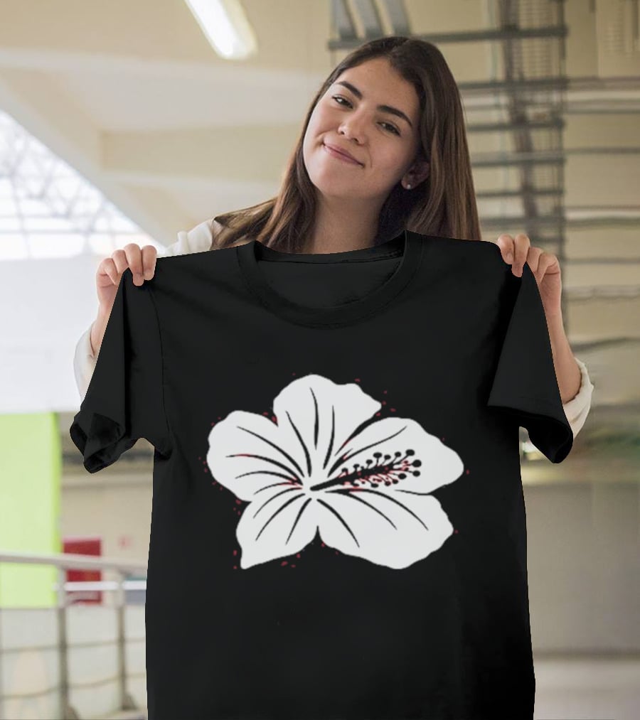 Below Deck Mediterranean Aesha Scott Hibiscus Flower T-Shirt