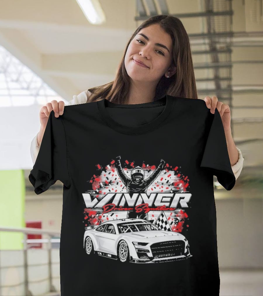Chase Briscoe Winner South Point 400 Race Car Champion Celebration T-Shirt