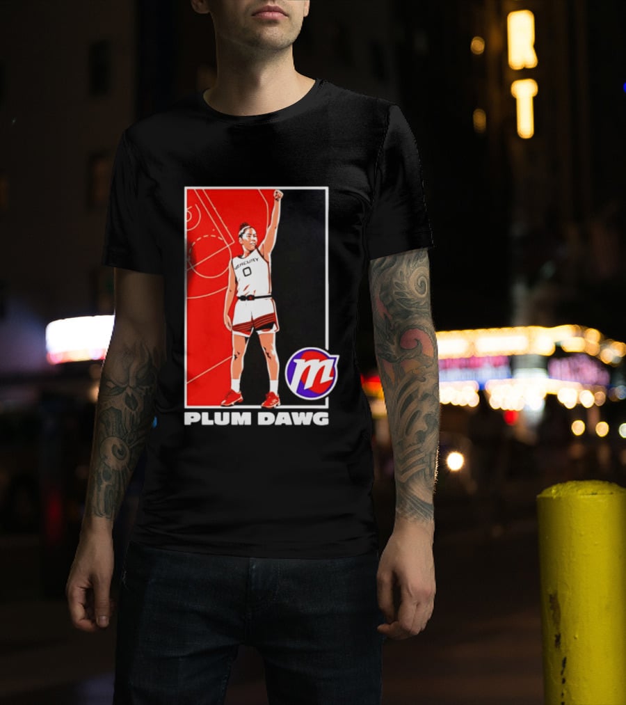 Kelsey Plum Phoenix Mercury 2026 WNBA Plum Dawg T-Shirt