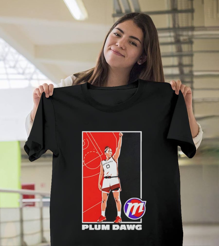 Kelsey Plum Phoenix Mercury 2026 WNBA Plum Dawg T-Shirt