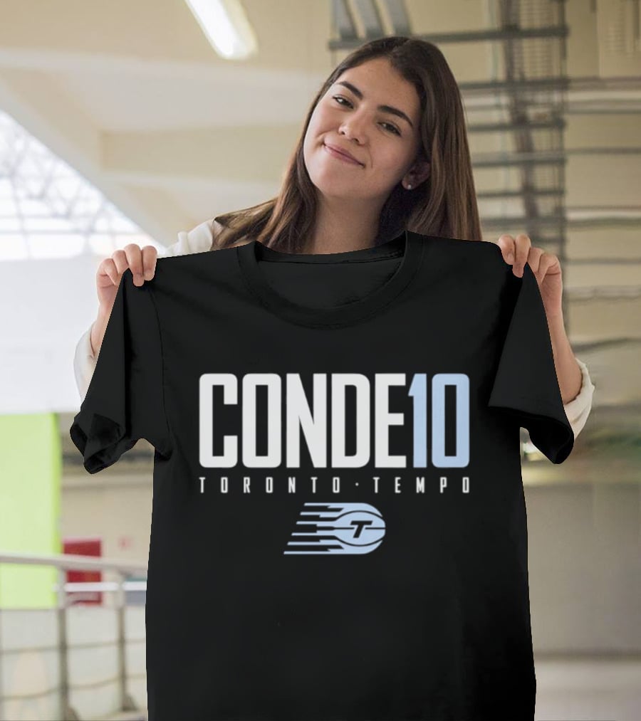 Conde 10 Toronto Tempo WNBA T-Shirt