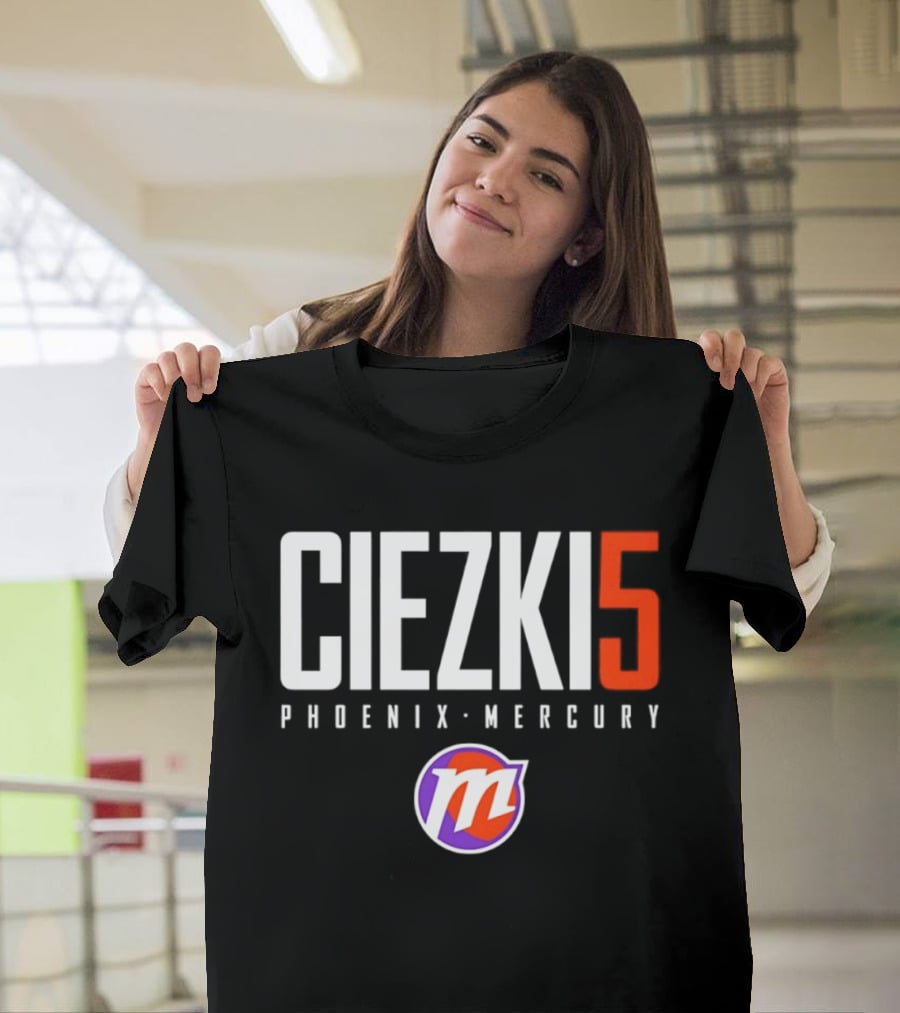 Ciezki 5 Phoenix Mercury WNBA M Basketball Fan T-Shirt