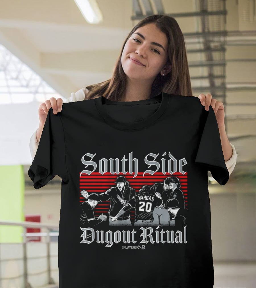 South Side Dugout Ritual Players B VARGAS 20 T-Shirt