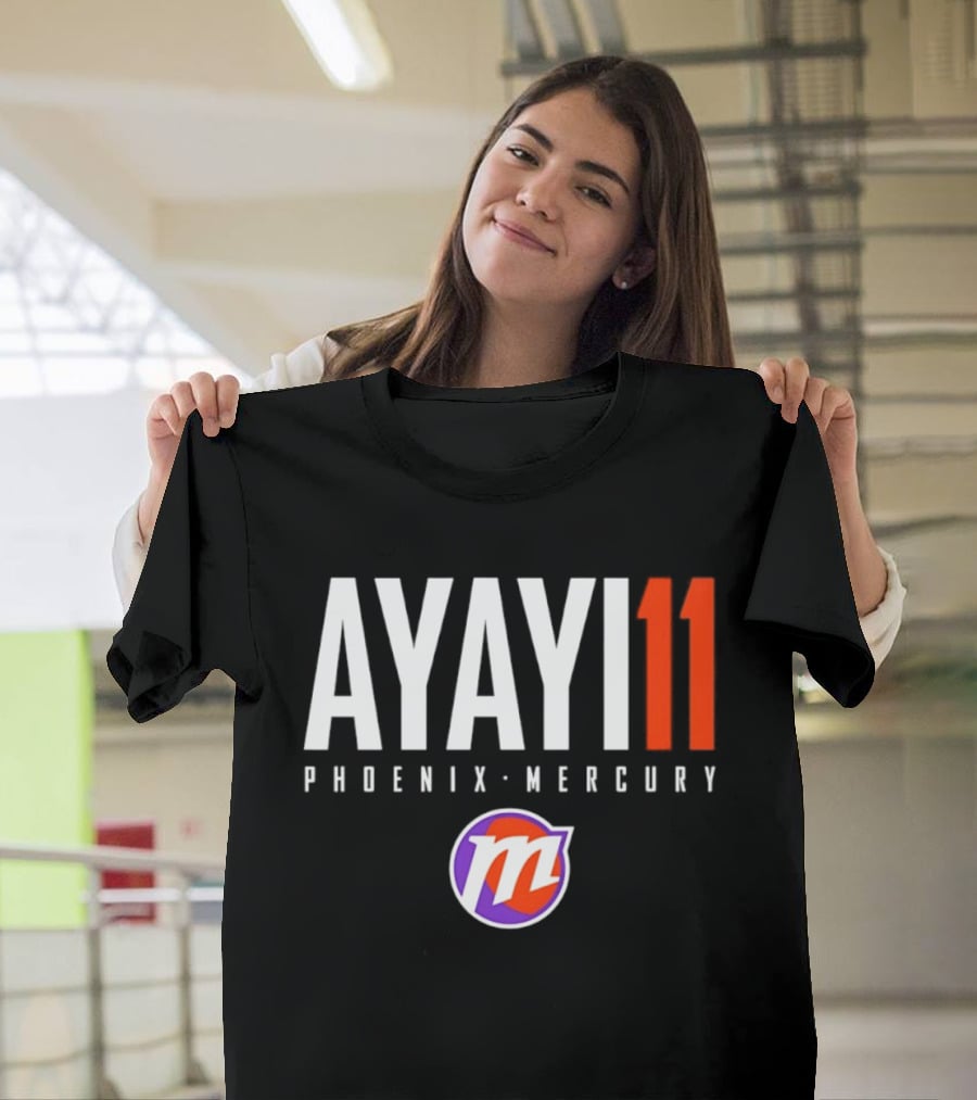 Phoenix Mercury Ayayi 11 WNBA Player Jersey T-Shirt