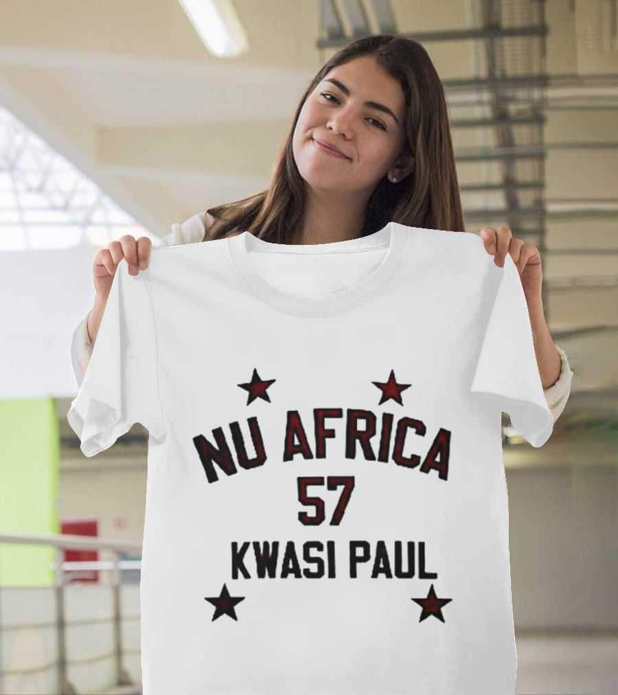 Nu Africa 57 Kwasi Paul Varsity T-Shirt
