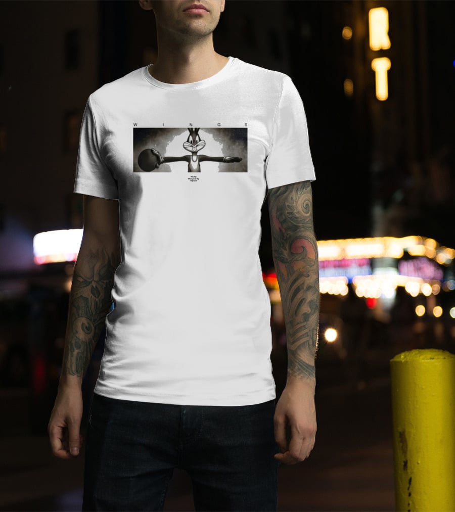 Wings Bugs Bunny Basketball Russell Westbrook Jordan Collaboration T-Shirt