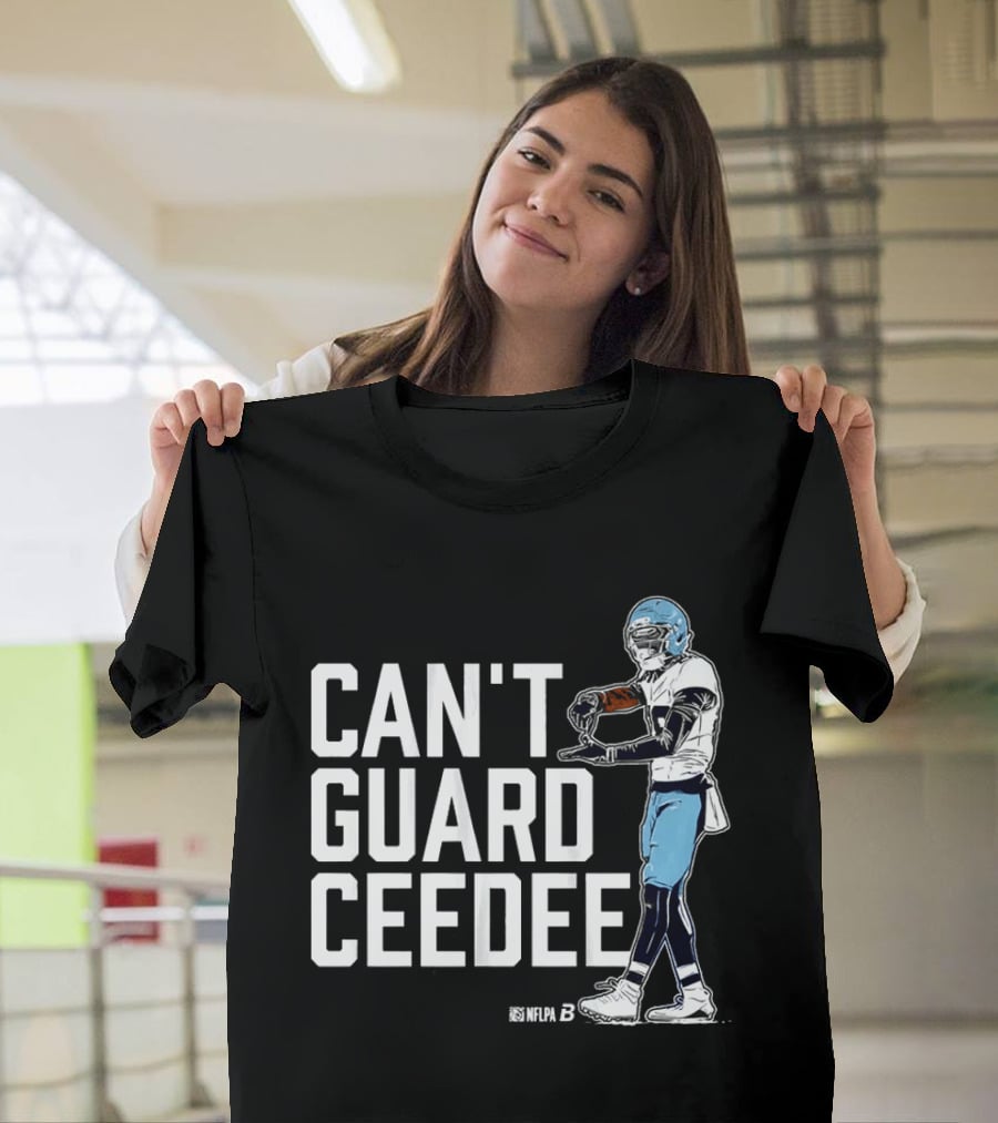 Can't Guard CeeDee Lamb Football Player T-Shirt