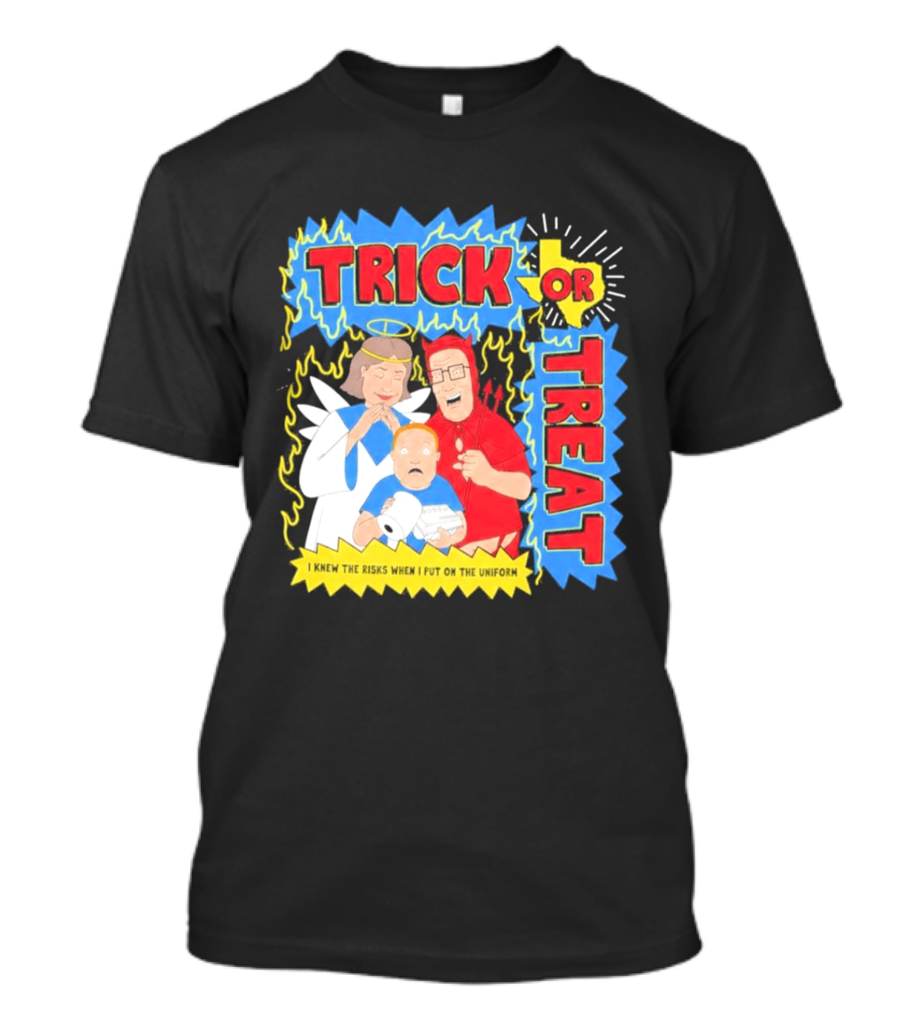 Trick Or Treat Hank Hill Halloween 2026 T-Shirt