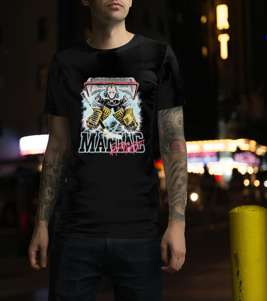 Jason Voorhees Maniac Sport 2026 Hockey Halloween T-Shirt