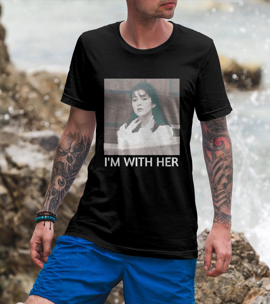 Lorena Bobbitt I'm With Her Courtroom Image T-Shirt