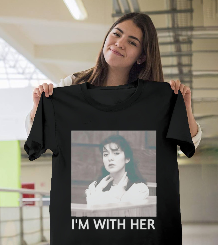 Lorena Bobbitt I'm With Her Courtroom Image T-Shirt