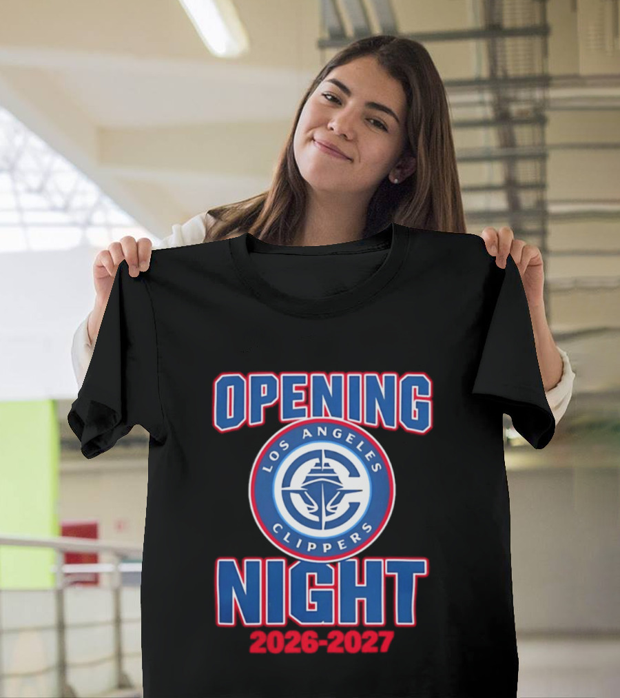 Los Angeles Clippers Opening Night 2026 2027 T-Shirt