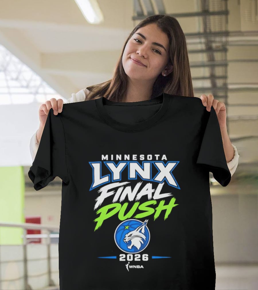 Minnesota Lynx Final Push 2026 WNBA T-Shirt