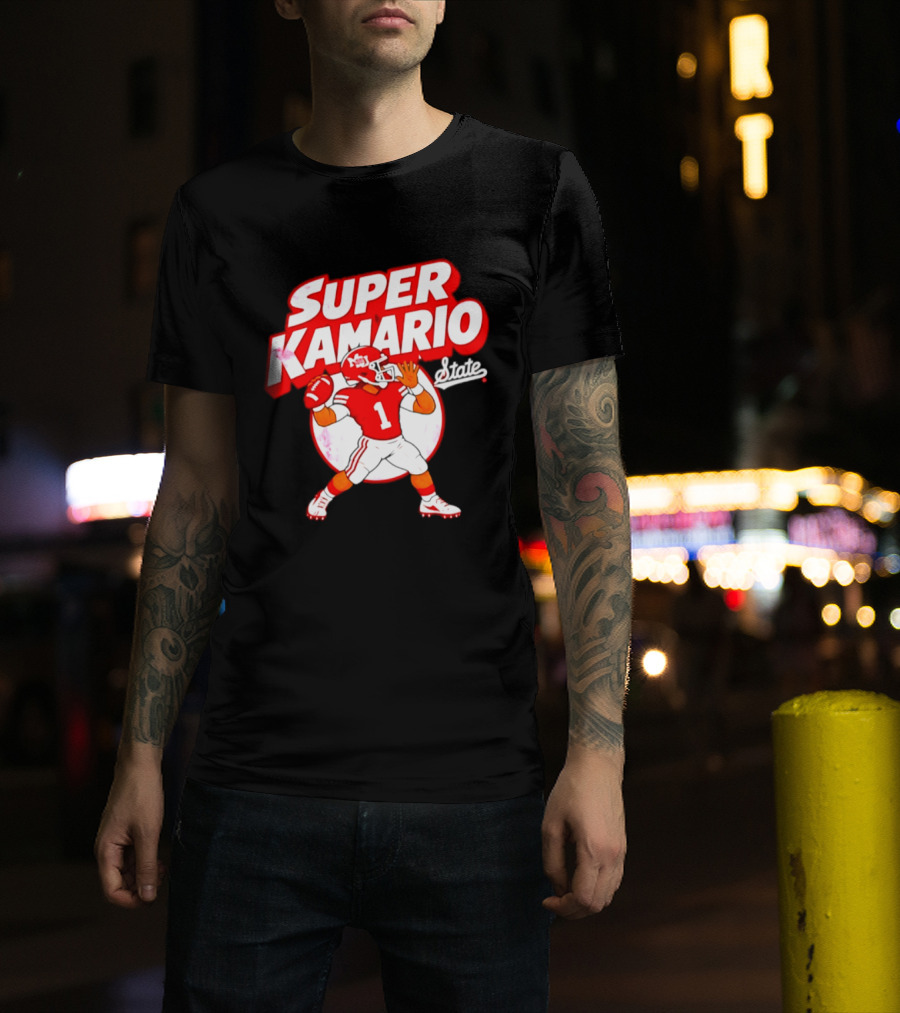 Super Kamario Mississippi State Bulldogs Football Player T-Shirt