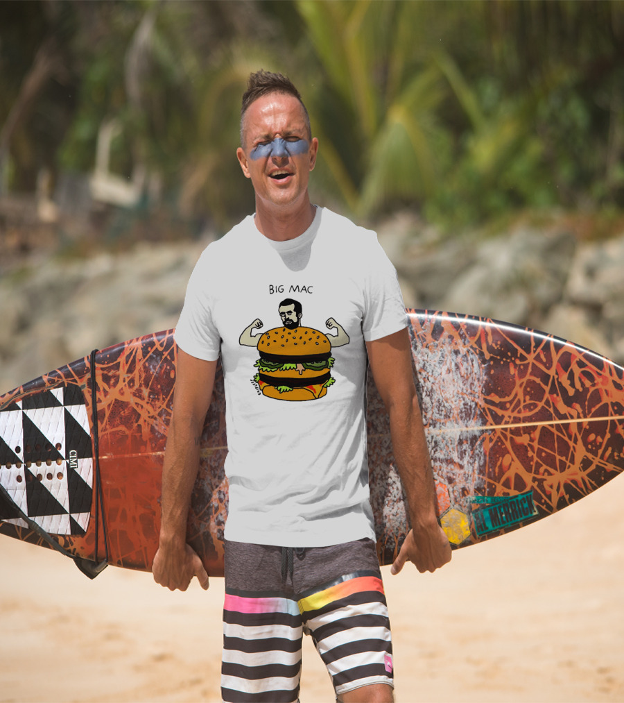 Big Mac Muscle Burger Mac DeMarco Meme T-Shirt