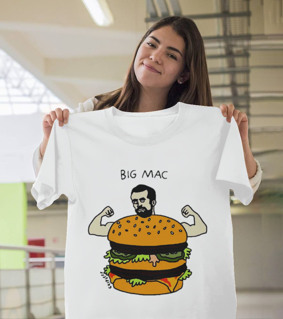 Big Mac Muscle Burger Mac DeMarco Meme T-Shirt