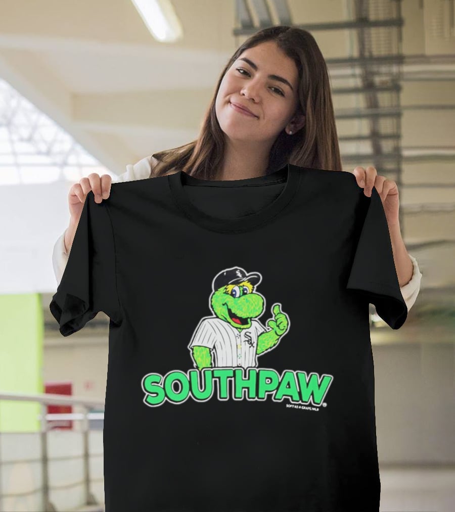Chicago White Sox Southpaw Mascot Promo MLB Official Merchandise T-Shirt