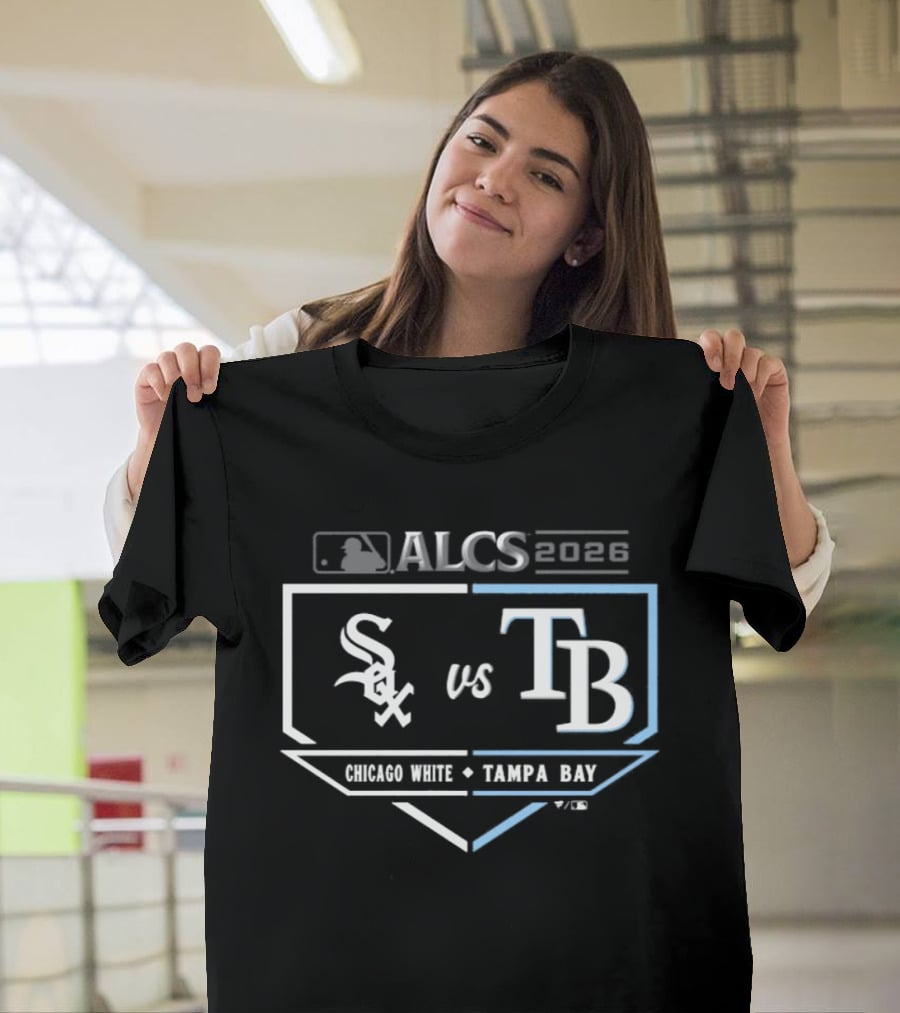 MLB 2026 ALCS Chicago White Sox Vs Tampa Bay Rays Matchup T-Shirt