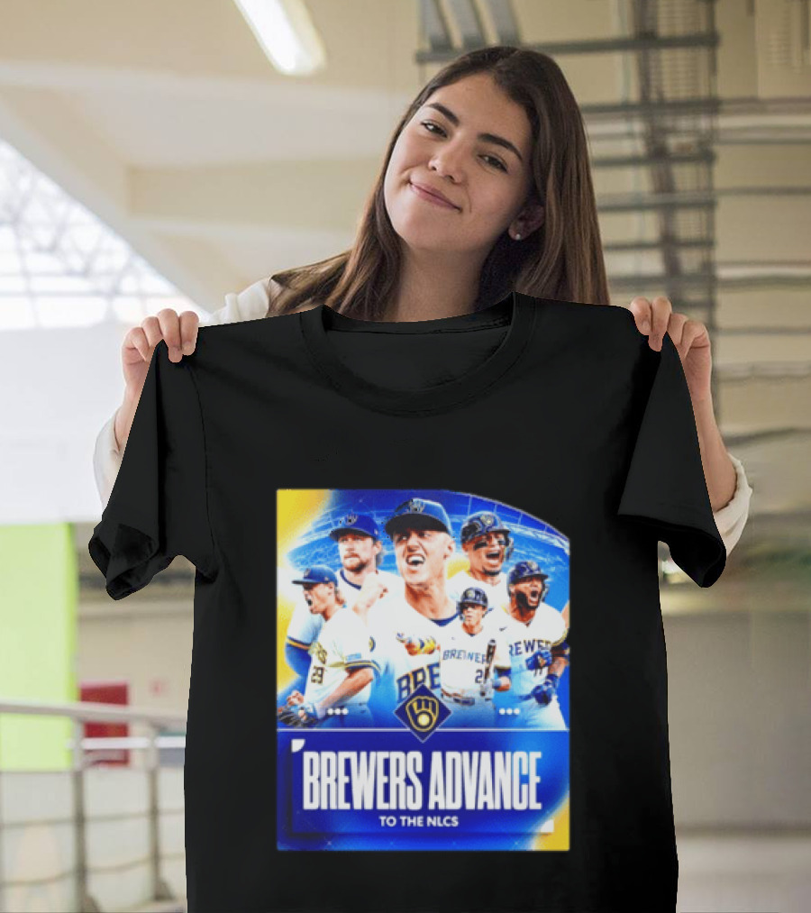 Milwaukee Brewers Advance To The NLCS 2026 Victory Celebration T-Shirt