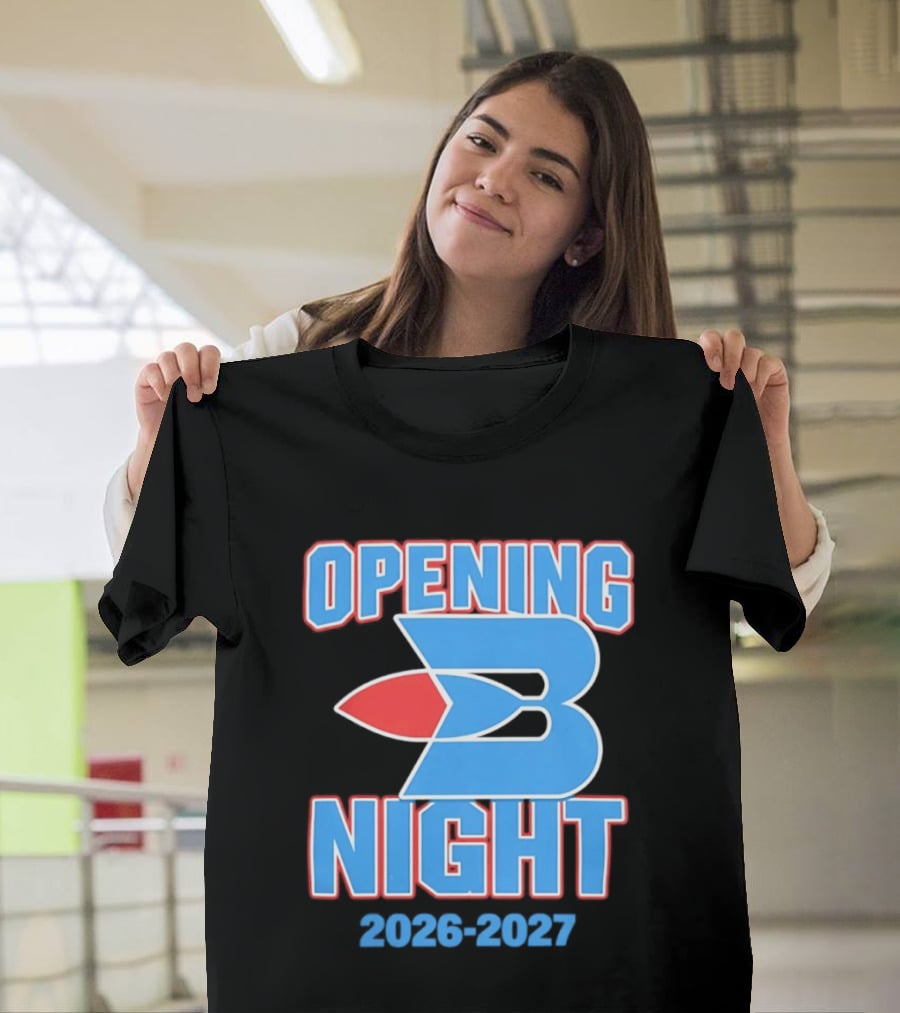 Opening Night 2026 2027 Buffalo Braves T-Shirt