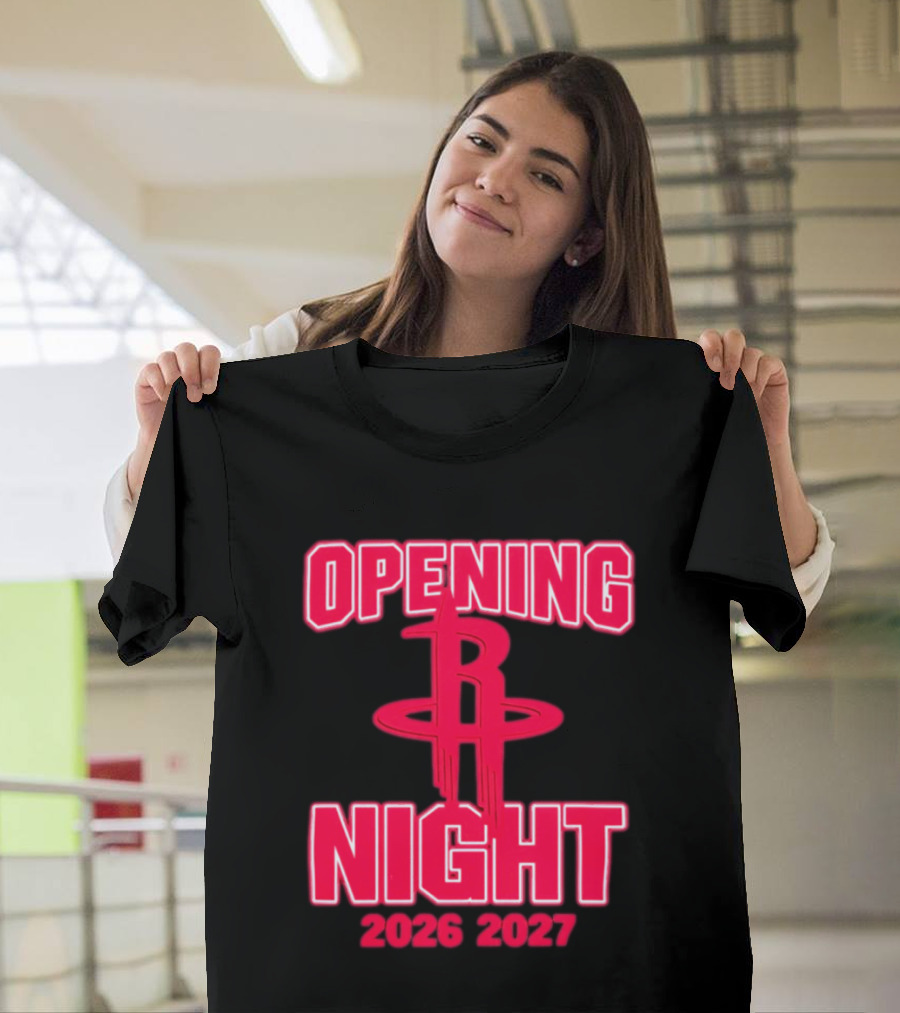 Houston Rockets NBA Opening Night 2026 2027 T-Shirt