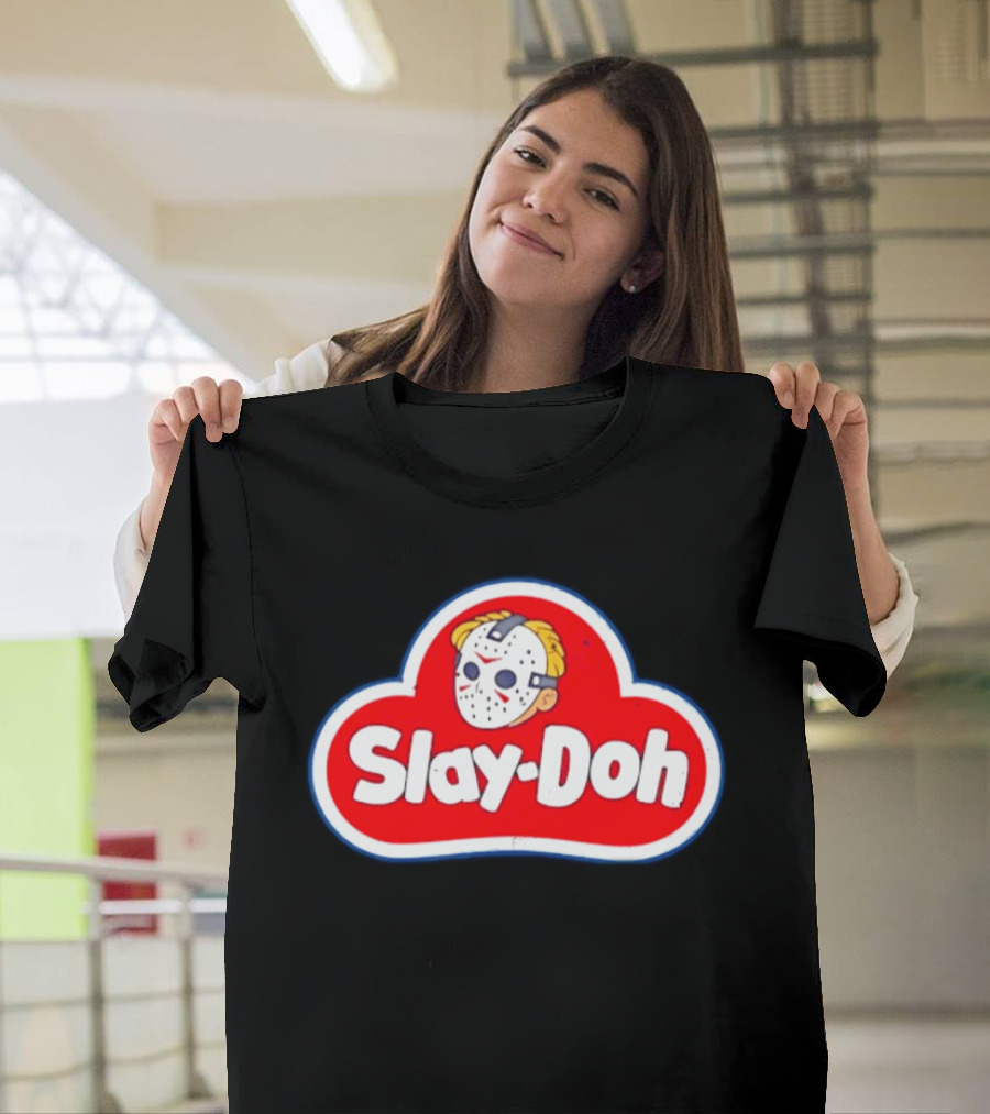 Slay Doh Jason Voorhees Mashup Friday The 13th T-Shirt