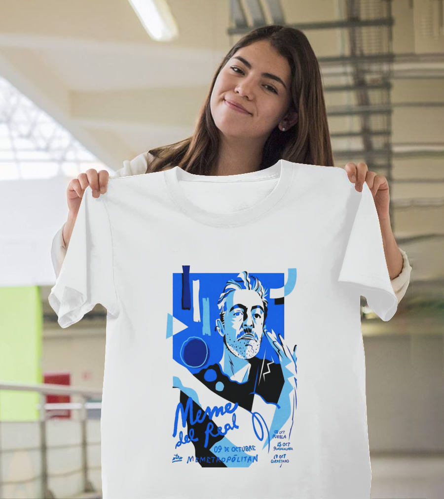 Meme Del Real 09 De Octubre 2026 Metropolitán MX Concert T-Shirt