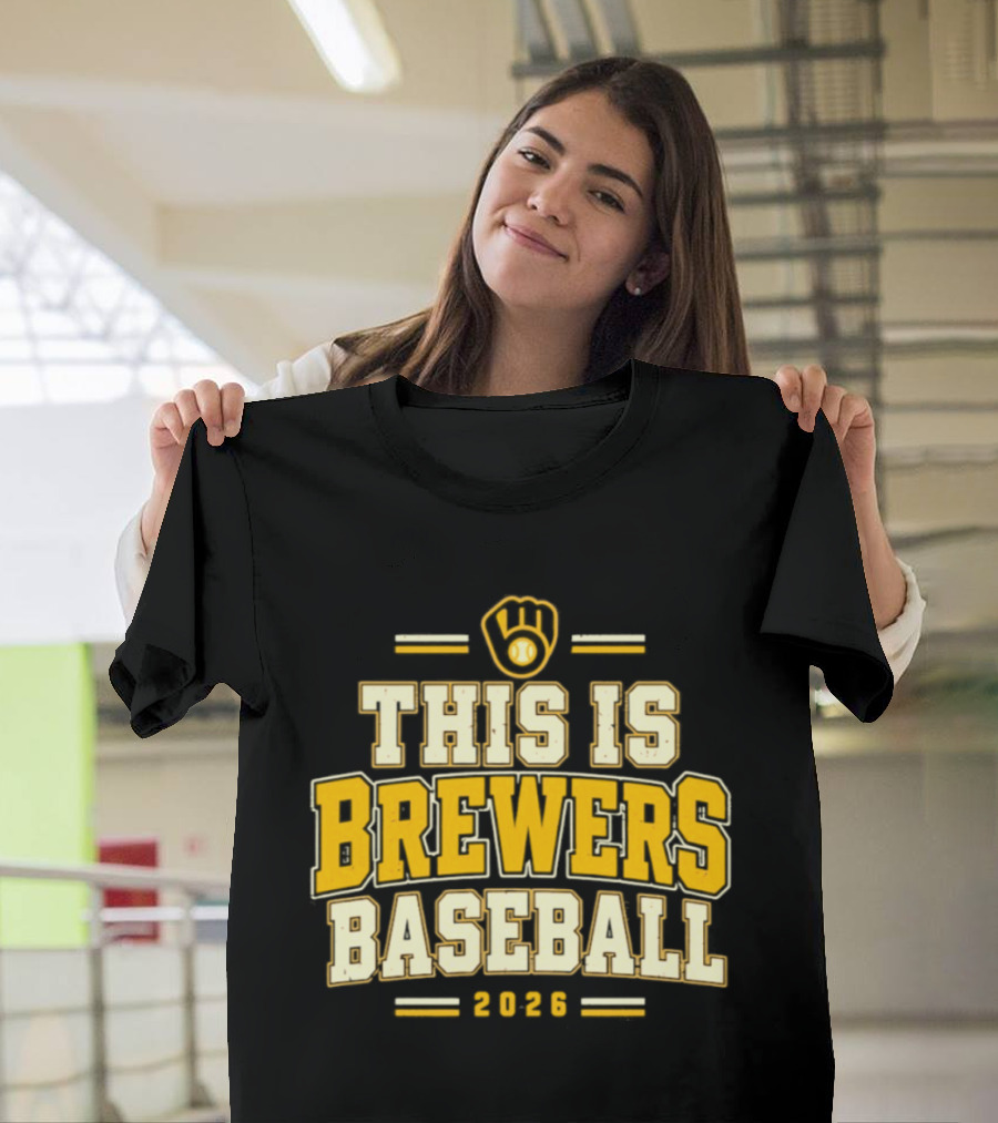 NLCS 2026 Milwaukee Brewers This Is Brewers Baseball T-Shirt