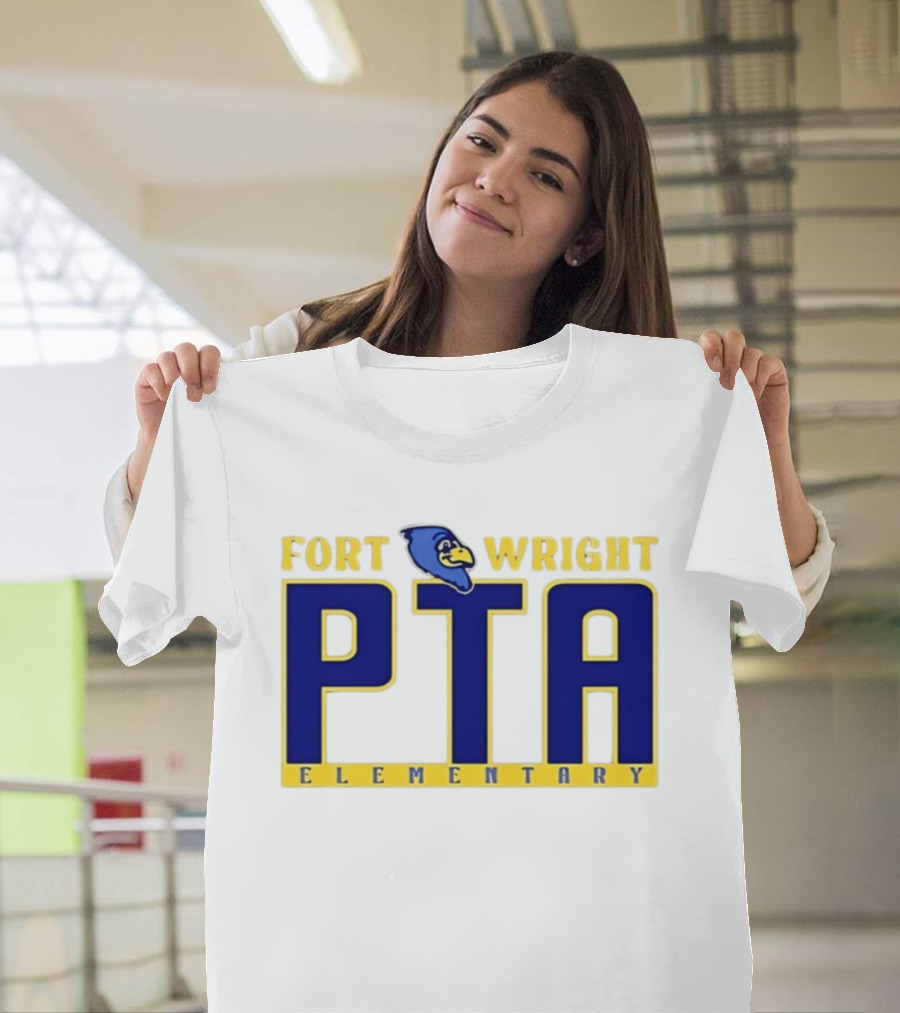 Fort Wright Elementary PTA Blue Jay T-Shirt