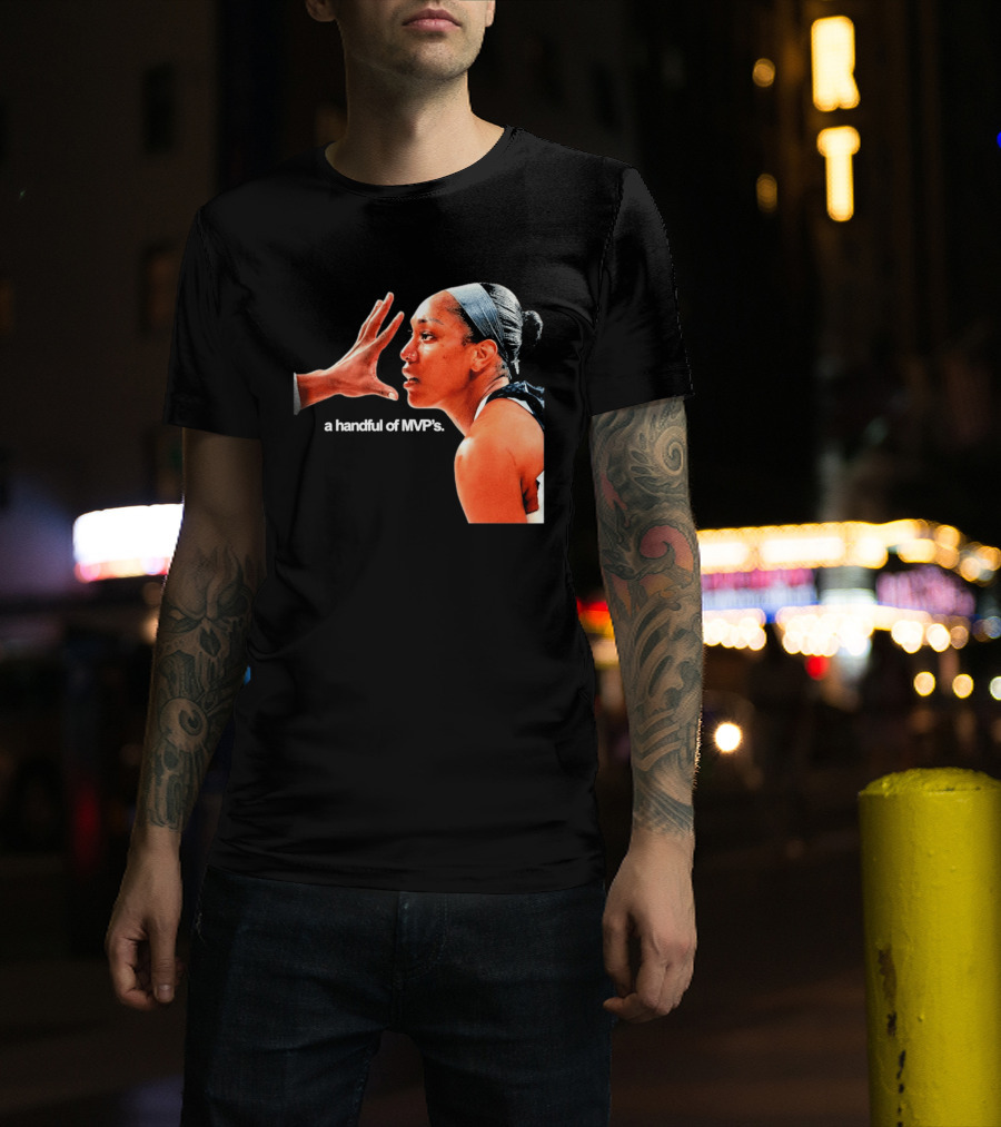 A'ja Wilson A Handful Of MVP's T-Shirt