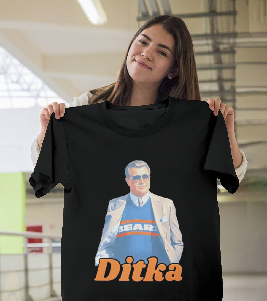 Ditka Bears Chicago Football Coach T-Shirt