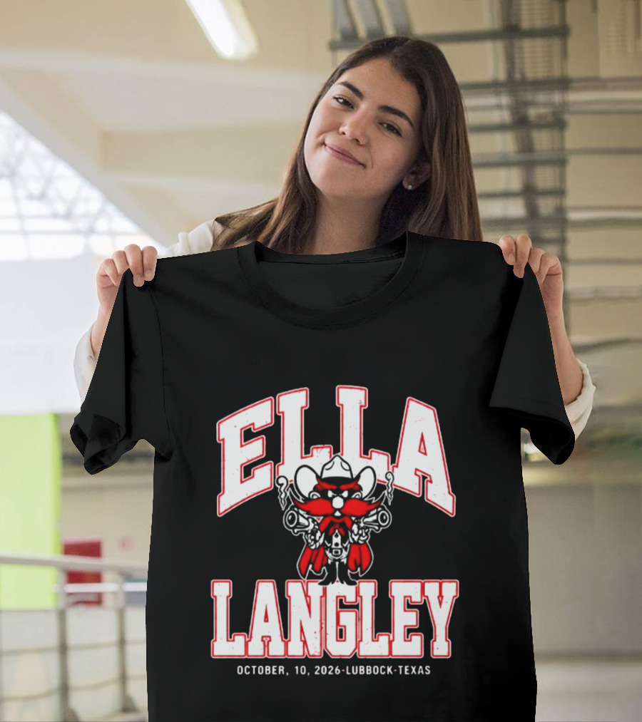Ella Langley Lubbock Texas October 10 2026 T-Shirt